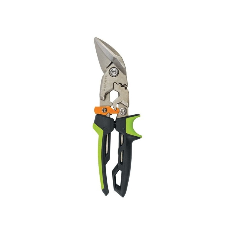 Fiskars 1027210 nożyce do blachy PowerGear, wygięte w prawo Fiskars 1027210 nożyce do blachy PowerGear, wygięte w prawo