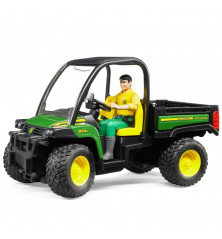 John Deere Gator XUV 855D + figurka kierowcy Bruder 02490